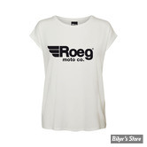 TEE-SHIRT - ROEG - OG LADY - BLANC - TAILLE S