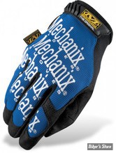 GANTS - MECHANIX - THE ORIGINAL - COULEUR : BLEU / NOIR - TAILLE S - HOMOLOGUE MECANIQUE ( HORS UTILISATION ROUTIERE DE LA MOTO)