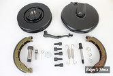 ECLATE H - PIECE N° 00A - KIT TAMBOUR AVANT - BIG TWIN 69/71 - COTE DROIT - Front Brake Backing Plate Kit RIGHT Side  - NOIR / NOIR