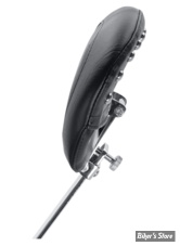 - SELLE  MUSTANG - TOURING 08UP - ONE PIECE SUPER TOURING DELUXE SEAT : DOSSIER CONDUCTEUR - STUDDED CHROME - 79588