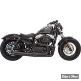 ECHAPPEMENT BASSANI - ROAD RAGE II MEGA POWER - SPORTSTER 2014UP - SHORT - NOIR