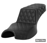 SELLE DUO - INDIAN CHALLENGER 2020UP -  SADDLEMEN - Step Up Seat - NOIR - SPECIALE GRANDES JAMBES - FULL LS - I20-06E-175