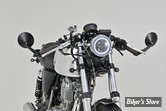 RETRO DAYTONA -  RETROVISEUR DAYTONA - TYPE 10 - POUR GUIDON DE Ø 22.00MM / 7/8" OU 25.40MM / 1" - NOIR - LONG - 89817 - LA PAIRE