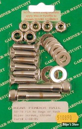 ECLATE O - PIECE N° 16 - KIT VISSERIE DE SABRES ET DE GB AR - FL 58/84 - CHROME - GARDNER WESCOTT - C-80-05