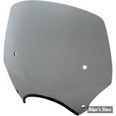 PARE BRISE DÉTACHABLE - MEMPHIS SHADES - SPORTSHIELD - EL PASO - CUTOUT : 9" - HAUTEUR 15" / 38.00CM - FUME NOIR - MEP5263