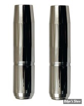 ECLATE N - PIECE N° 21 - TUBES DE FOURCHES CHROMES 35MM XL75/83 / FX - 29 1/4 - CUSTOM CYCLE ENGINEERING - SHOW CHROME