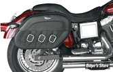 SACOCHES - SADDLEMEN - S-4 RIGID MOUNT QUICK-DETACH SLANT SADDLEBAG - DRIFTER - DYNA 91/95