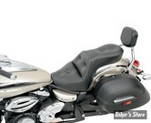 SELLE SADDLEMEN - EXPLORER RS - SADDLEGEL - YAMAHA XVS 1300 MIDNIGHT STAR / VSTAR 07/14 - SANS DOSSERET CONDUCTEUR - SADDLEHYDE - NOIR