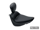 - SELLE MUSTANG - STANDARD TOURING SOLO SEAT - SOFTAIL 05/17 - NOIR AVEC DOSSIER - 79712
