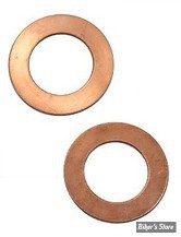 ECLATE H - PIECE N° 07 - RONDELLE DE BUTÉE POUR VILEBREQUIN - SPORTSTER 57/71 - OEM 23972-57A - BRONZE