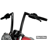 32 MM - GUIDON TODD'S CYCLE - SOFTAIL FXS 11/13 - STRIP HANDLEBAR - HAUTEUR  : 35.50 CM / 14" - NOIR BRILLANT