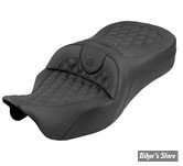 SELLE DUO SADDLEMEN - ROADSOFA KING LATTICE STITCH - TOURING 08/25 - NOIR/COUTURES NOIR - 808-07B-182S00