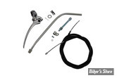 ECLATE H - PIECE N° 21 - KIT Câble de frein AVANT et kit de montage - FL 50/64 - OEM 000000 - LONGUEUR DE CABLE : 60" - CROSSOVER - V-TWIN - LEVIER ZICAD PLATED