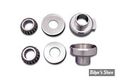 ECLATE N - PIECE N° 03A - Kit coupelles de directions 49/86 - AVEC BUTÉE EXTERNE - V-TWIN - CHROME 