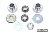 ECLATE N - PIECE N° 03A - Kit coupelles de directions 49/86 -  KIT AVEC ECROUS DE COLONNE - V-TWIN - ZINC
