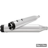 - SILENCIEUX S&S - 4" RACE TOUR MUFFLERS POWERTUNE - TOURING 95/16- CHROME - EMBOUTS POWER THRUSTER NOIR - 550-0598