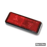 REFLECTEUR / CATADIOPTRE - 91.50 MM X 36 MM - B-SEEN - RECTANGLE - ROUGE