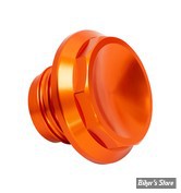 - BOUCHON 96UP / SOFTAIL M8 - VITY'S DESIGN - DECAGON GAS CAP - ORANGE - DGC001ORA