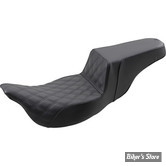 - SELLE SADDLEMEN - EXTENDED REACH STEP-UP SEAT - TOURING 08UP - FRONT LS - NOIR / COUTURES : NOIR - 808-07B-172E