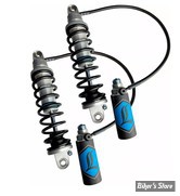 AMORTISSEURS - 14" / 35.60CM - LEGEND AIR - REVO ARC Remote Reservoir FL Coil Suspension -  TOURING 2014UP - STANDARD DUTY - ANODISE CLAIR - 1310-1936