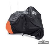 HOUSSE MOTO D'INTERIEUR / EXTERIEUR HD - TRIKE HD - OEM 93100024 - HOUSSE DE MOTO INTÉRIEUR/EXTÉRIEUR - ORANGE /  NOIR