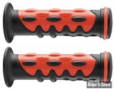 POIGNEES BIKEMASTER SUPERSTAR - 7/8" - NOIR / ROUGE