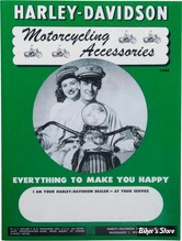 CATALOGUE D'ACCESSOIRES - EDITION : 1948 - H-D Motorcycle Accessories 1948