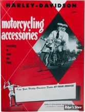 CATALOGUE D'ACCESSOIRES - EDITION : 1949 - H-D Motorcycle Accessories 1949
