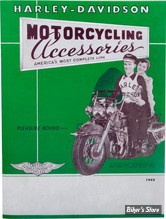 CATALOGUE D'ACCESSOIRES - EDITION : 1952 - H-D Motorcycle Accessories 1952