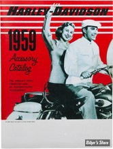 CATALOGUE D'ACCESSOIRES - EDITION : 1959 - H-D Motorcycle Accessories 1959