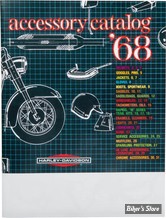 CATALOGUE D'ACCESSOIRES - EDITION : 1968 - H-D Motorcycle Accessories 1968