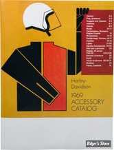 CATALOGUE D'ACCESSOIRES - EDITION : 1969 - H-D Motorcycle Accessories 1969