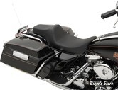 SELLE DRAG SPECIALTIES - PREDATOR III SEAT - TOURING FLHR 97/07 / FLHX 06/07 - VINYL / NOIR - 0801-1128