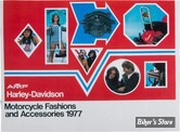 CATALOGUE D'ACCESSOIRES - EDITION : 1977 - H-D Motorcycle Accessories 1977