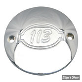 CACHE ALLUMAGE - BIG TWIN 70/99 - S&S - LOGO 113"- CHROME