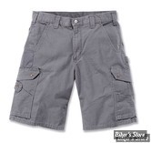 SHORT - CARHARTT - RIPSTOP CARGO WORK SHORT - COULEUR : GRIS - TAILLE 38