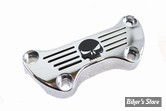 POTENCE DE RISERS - Skull Riser Top Clamp Chrome with Long Skirt - CHROME