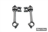 RISERS DOG BONE DEPORTE - V-TWIN / FLANDERS - HAUTEUR : 5.5 " - CHROME