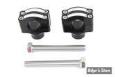 RISERS  V-TWIN - HAUTEUR :  38MM - 1" Handlebar Riser Set - NOIR