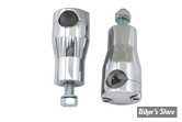 RISERS POST RISERS / V-TWIN - HAUTEUR :  76MM - 3" Riser Set - CHROME