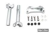 - RISERS ET POTENCE - HAUTEUR 150MM - OEM 56223-98 - 6" Post Riser Kit  - LISSE - Chrome