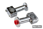 RISERS POST RISERS / PAUGHCO - HAUTEUR :  76MM - RISERS POST RISERS - HAUTEUR : 3" - CHROME