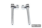 RISERS POST OFFSET RISERS / DOG BONES - HAUTEUR : 8" - V-TWIN - CHROME