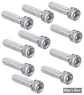 VIS TETE ALLEN / BTR - 10-24 X 25.40MM / 1" - COLONY - CHROME - LE PAQUET 10 PIECES