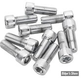 VIS TETE ALLEN / BTR - 3/8-24 X 25.40MM / 1" - COLONY - CHROME - LE PAQUET DE 10 PIECES