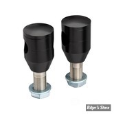 RISERS RITZ - HAUTEUR : 45MM - RISERS RITZ - STRAIGHT - POUR GUIDON DE 1" - POUR FAISCEAU INTERNE - HAUTEUR 4.5CM - TÜV - NOIR