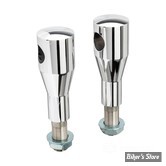 RISERS RITZ - HAUTEUR : 100MM - RISERS RITZ - STRAIGHT - POUR GUIDON DE 1" - POUR FAISCEAU INTERNE - HAUTEUR 10CM - TÜV - POLI