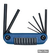 KIT D'OUTILS PLIANTS - BTR METRIQUE - EKLIND - 7 piece Metric Ergo-fold Hex key