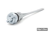 DOC A / PIÈCE N°103 - BOUCHON D'HUILE - OEM 62700226 - SOFTAIL MILWAUKEE EIGHT 2018UP - KURYAKYN - PRECISION DIPSTICK - CHROME - 6462