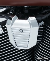 COUVRE BOBINE - SOFTAIL MILWAUKEE-EIGHT® 18UP - KURYAKYN - Precision Coil Cover - CHROME - 6466